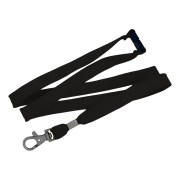 Logo branded 10mm Tubular Bootlace Lanyard with a printed design from Total Merchandise