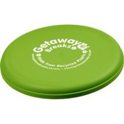 Printed Orbit Recycled Plastic Frisbee with a design from Total Merchandise