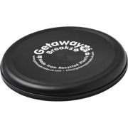 Branded Orbit Recycled Plastic Frisbee with a promotional printed design from Total Merchandise