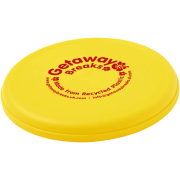 Branded Orbit Recycled Plastic Frisbee with a printed design from Total Merchandise