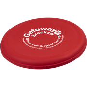 Logo printed Orbit Recycled Plastic Frisbee with a promotional design from Total Merchandise