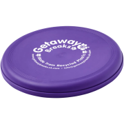 Logo printed Orbit Recycled Plastic Frisbee with a printed design from Total Merchandise