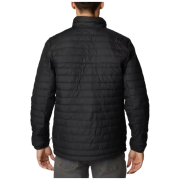 The back of the Columbia Silver Falls Jacket on a male from Total Merchandise