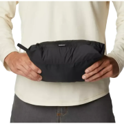The Columbia Silver Falls Jacket folded up into its bag from Total Merchandise