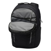 An image of the Columbia Atlas 26L Backpack with the front compartment open from Total Merchandise