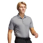 A lifestyle image of the promotional Adidas Performance Polo Shirt in Grey from Total Merchandise