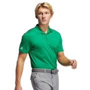 A lifestyle image of the promotional Adidas Performance Polo Shirt in Green from Total Merchandise