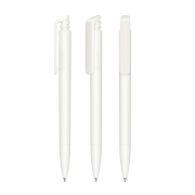 Trento Matt Recycled Ballpen in White