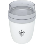 Personaliseable Mepal Food Pot in White that you store your food in to take with you to work/school