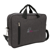Promotional 15" Classic Laptop Bag in Anthracite from Total Merchandise