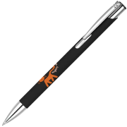 Recycled Mole Mate Satin Metal Ballpen in Black