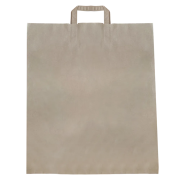 Branded Large Take Out Bags in Brown from Total Merchandise