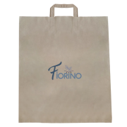Promotional Large Take Out Bags in Brown Printed with a Logo Total Merchandise