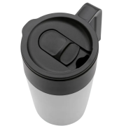 An image of the top of the GRS Recycled Stainless Steel Mug With Handle