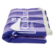 Eco Printed Fleece Blanket