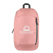 Logo printed Anderson Rucksack in Pink from Total Merchandise