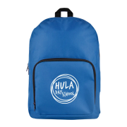 Custom Howard Rucksack with a branded design from Total Merchandise - Blue