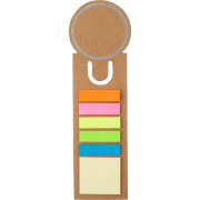 Logo branded Sticky Note Bookmarks from Total Merchandise - Brown