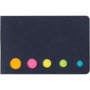 Custom-branded Self Adhesive Memos with a branded design from Total Merchandise - Black