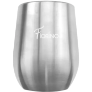 Custom Engraved Express Flow Travel Cups in Silver