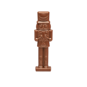 The Eco Milk Chocolate Nutcracker out of the customised box by Total Merchandise