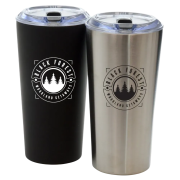 Custom branded Annika Stainless Steel Travel Cup with a design from Total Merchandise