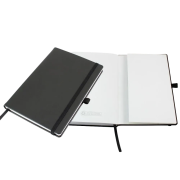 An image of the inside of the Porto Eco A5 Notebook from Total Merchandise