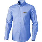 Long Sleeve Men's Oxford Shirt in Light Blue