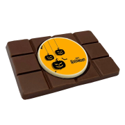 100g Round Logo Chocolate Bar