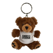 Image of the George Bear Keyring branded by Total Merchandise