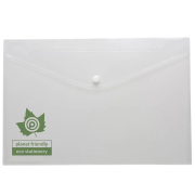 Promotional printed Recyclable Clear Ress stud Wallet with a design from Total Merchandise