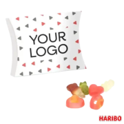 Logo branded Haribo Large Eco Pouch with a full colour design from Total Merchandise