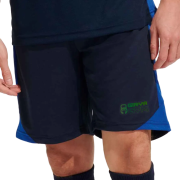 Logo branded SOL'S Olimpico Shorts with a design from Total Merchandise - French Navy / Royal Blue