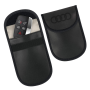 Signal Blocking Car Key Pouch in Black