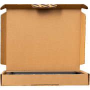 Open lid of the box of Wine Tasting Tubes with a design from Total Merchandise