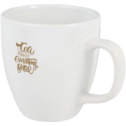 Promotional printed 430ml Ceramic Mug with a design from Total Merchandise