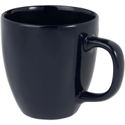 Custom branded 430ml Ceramic Mug with a printed design from Total Merchandise - Navy