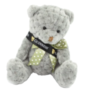 Promotional 15cm Waffle Bear with Sash in Smoke from Total Merchandise