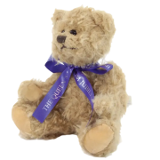Custom branded 20cm Windsor Teddy Bear with a design from Total Merchandise