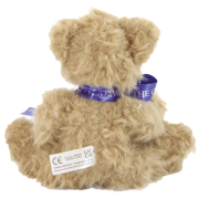 Promotional printed 20cm Windsor Teddy Bear with a logo from Total Merchandise