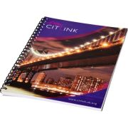 Spiral A4 Notebooks 80 Sheets in White/Black