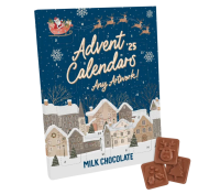 Logo Branded Large Milk Chocolate Advent Calendar with a design from Total Merchandise