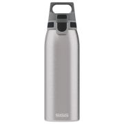 Promotional SIGG 1L Shield One Bottle in Silver personalised with your logo from Total Merchandise