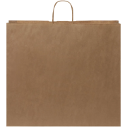 Personalised XXL Kraft Paper Bags with Twisted Handles from Total Merchandise