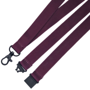 Custom Printed Custom Lanyards with a Plastic Clip from Total Merchandise