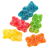 An image of the Sour Jelly Bears inside the Mini box