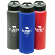 Group image of the Colour Changing Stainless Steel Drinks Bottle with design from Total Merchandise