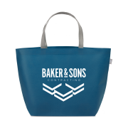 Promotional Recycled Non-Woven Shopping Tote Bag with a printed design from Total Merchandise