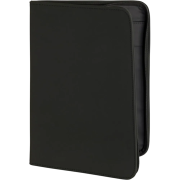 Custom branded A4 Zipped Folder in Black printed with your logo from Total Merchandise