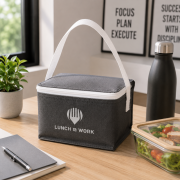 Lifestyle image of the 3L Jeddah Cooler Bag by Total Merchandise